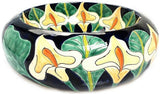 traditional round vessel sink from Mexico