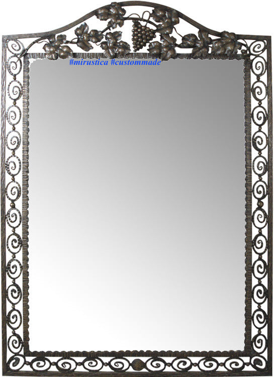Wrought Iron Mirror Frame