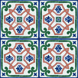 green terracotta talavera tile